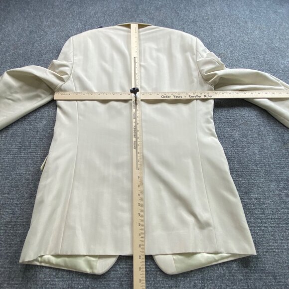 Chaps Blazer Men's 42L Stone Beige NWT Two-Button Closure Preppy Business Casual - Picture 11 of 16